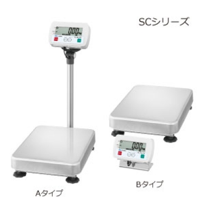 華南總代，AND 防塵防水電子天平 SC-150KBL愛安德AND