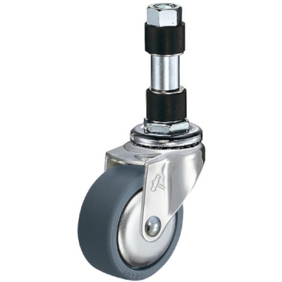 HAMMER CASTER 錘牌 腳輪 402EXLB50-鏈球管子插入彈性體B車(chē)