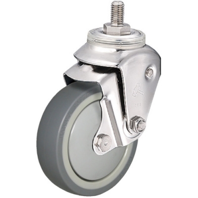HAMMER CASTER 錘牌 940 BEA-UZ125-S3-32-鏈球不銹鋼坐墊E螺紋M12導(dǎo)電聚氨酯100mm線(xiàn)徑2.8